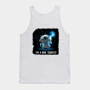 I'm Mad Scientist Cute Funny Cat Lover Sarcastic Humor Quote - Animal Lover Tank Top